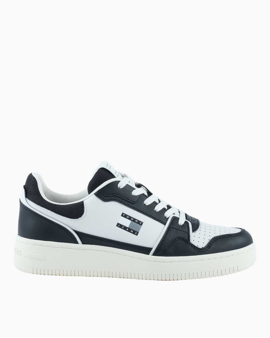 Tommy Hilfiger Zion Retro Erkek Basket Sneaker Black