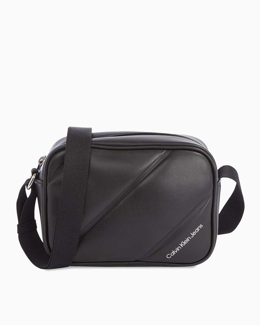 Calvin Klein Quilted Camera Bag Çapraz Askılı Çanta Black