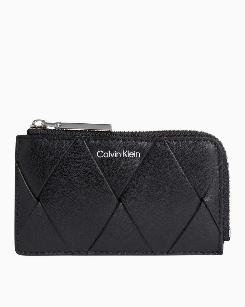 Calvin Klein Zip Around Cardholder Cüzdan CK Black