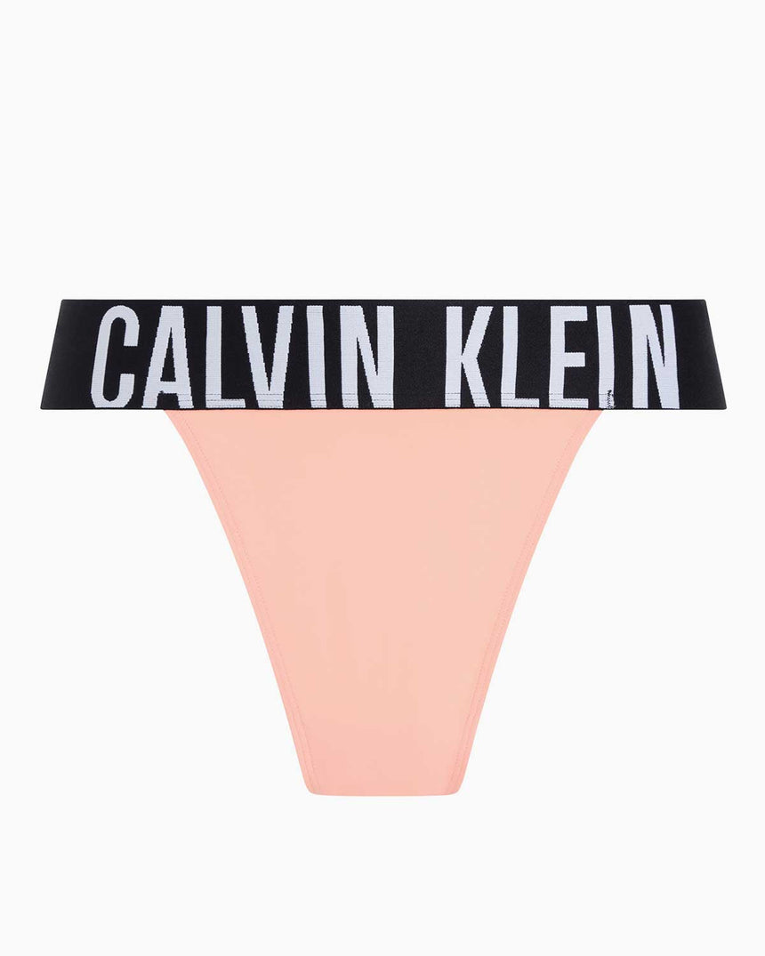 Calvin Klein Intense Power High Leg Tanga Külot Papaya Punch
