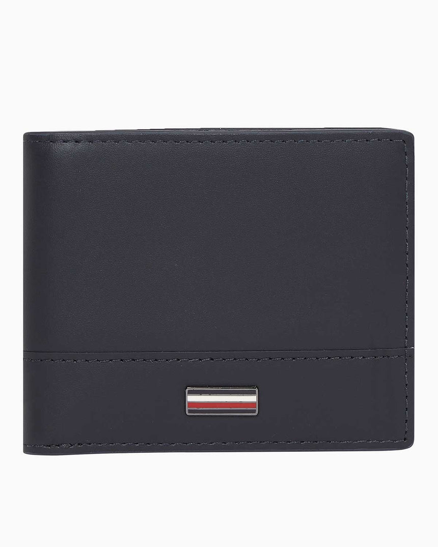 Tommy Hilfiger Corp Plaque Bifold Wallet Cüzdan Space Blue