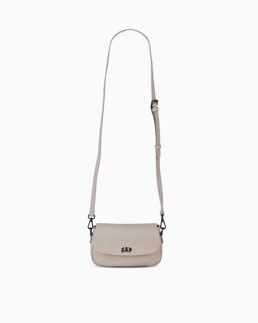 Gap Logo Detaylı Çapraz Askılı Çanta Bej