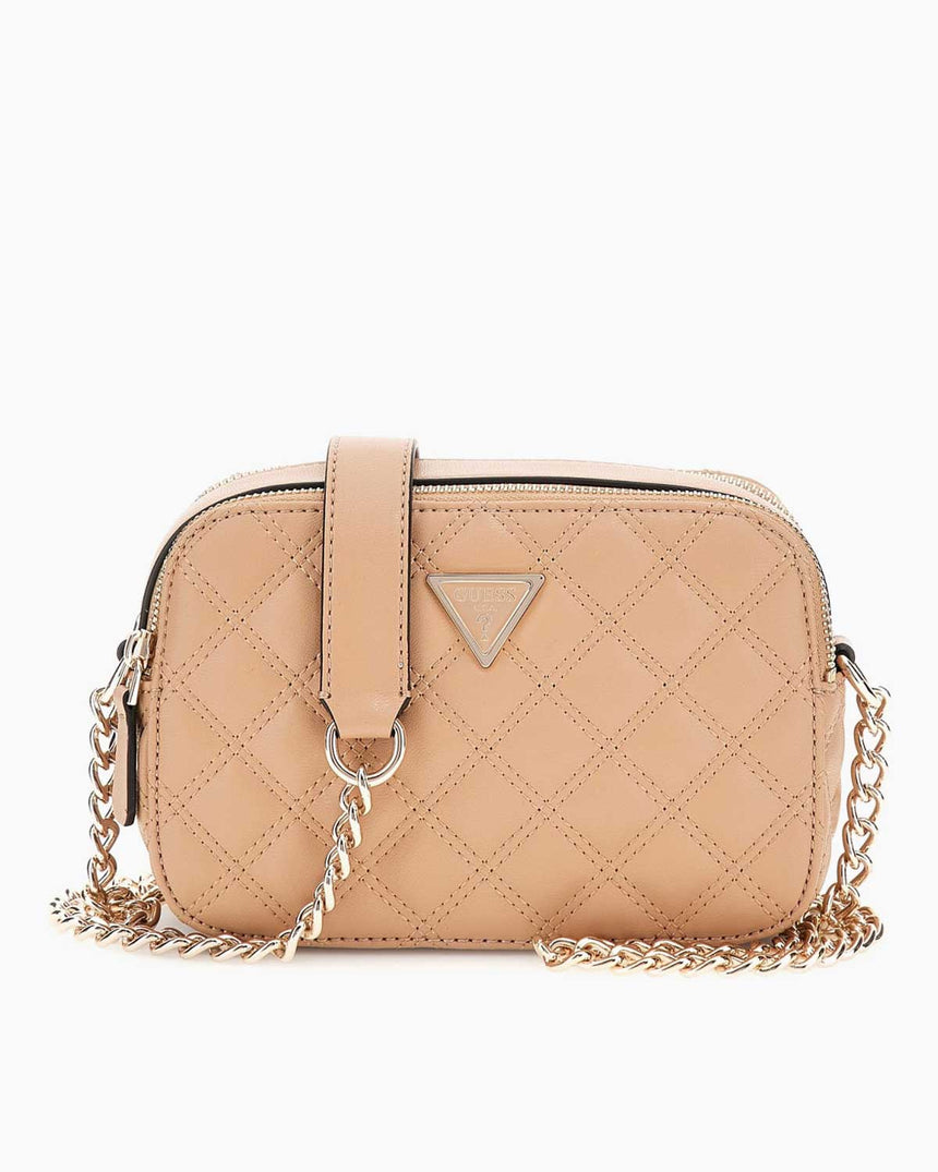 Guess Cruise Giully 2 Kadın Çapraz Askılı Kamera Çantası Beige