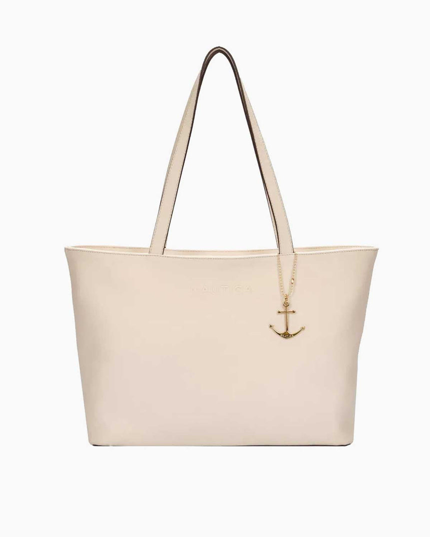 Nautica Logolu Omuz Çantası Taş