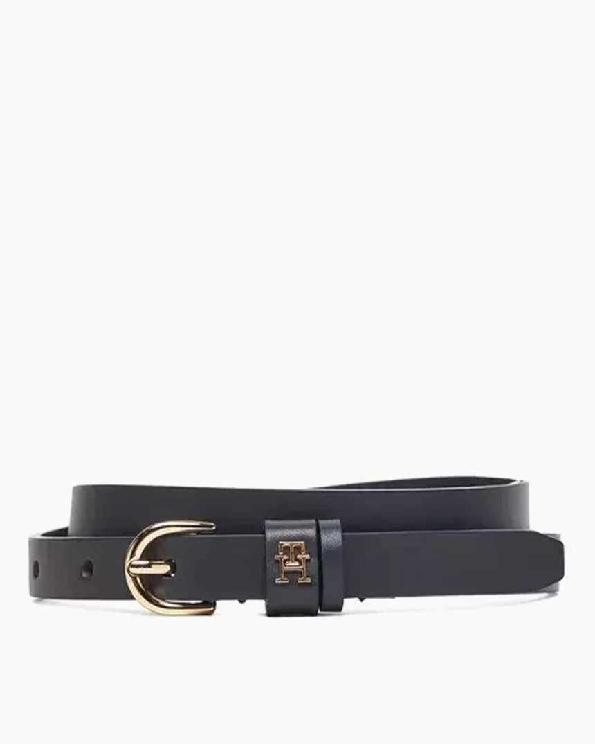 Tommy Hilfiger Essential Effortless 15mm Kadın Kemer Space Blue