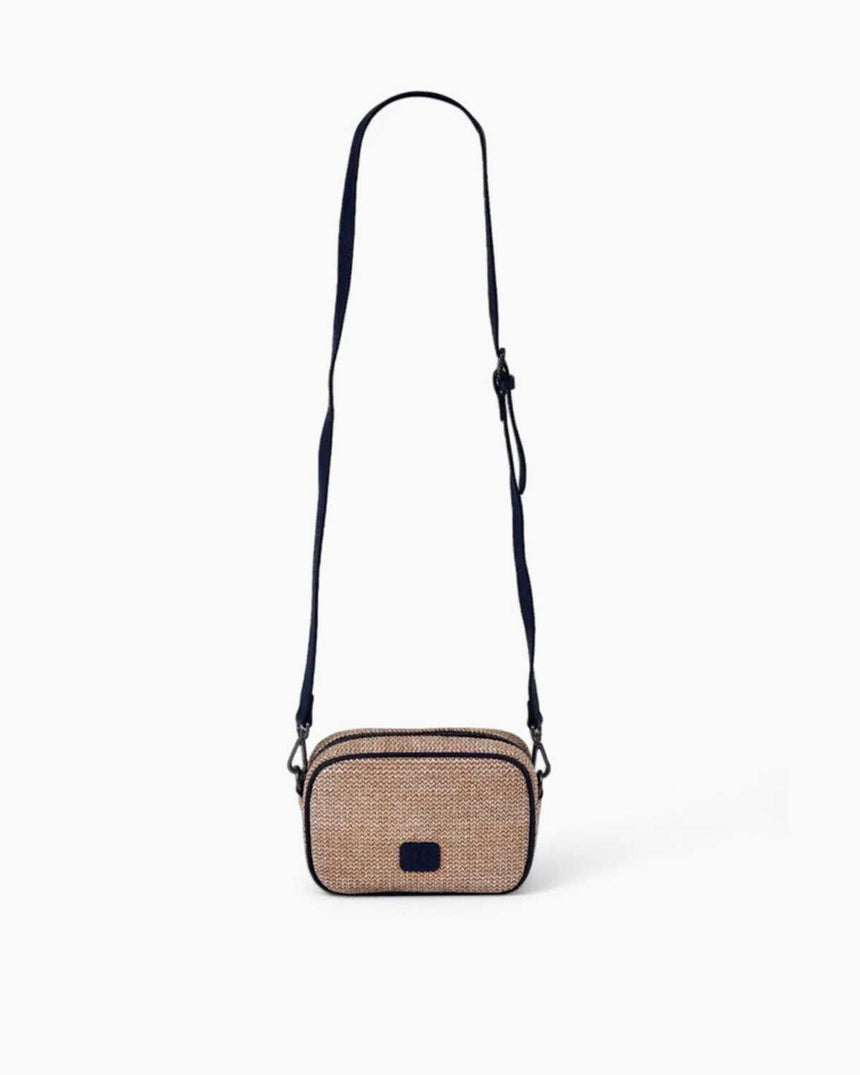 Gap Bohem Çapraz Askılı Hasır Çanta Hasır - Lacivert