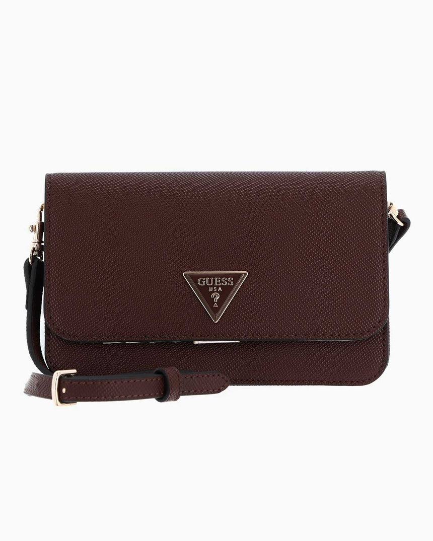 Guess Noelle Xbody Mini Çapraz Askılı Çanta Brown