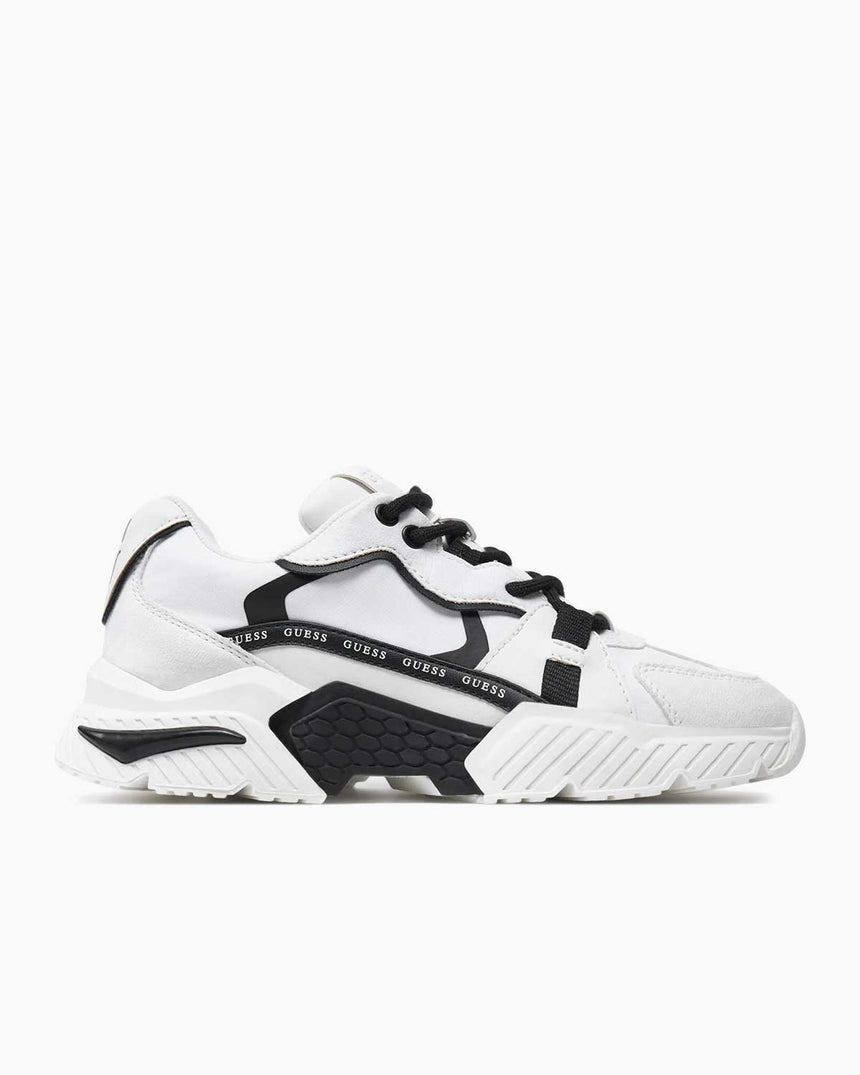 Guess Carrli Runner Sneaker White - Black