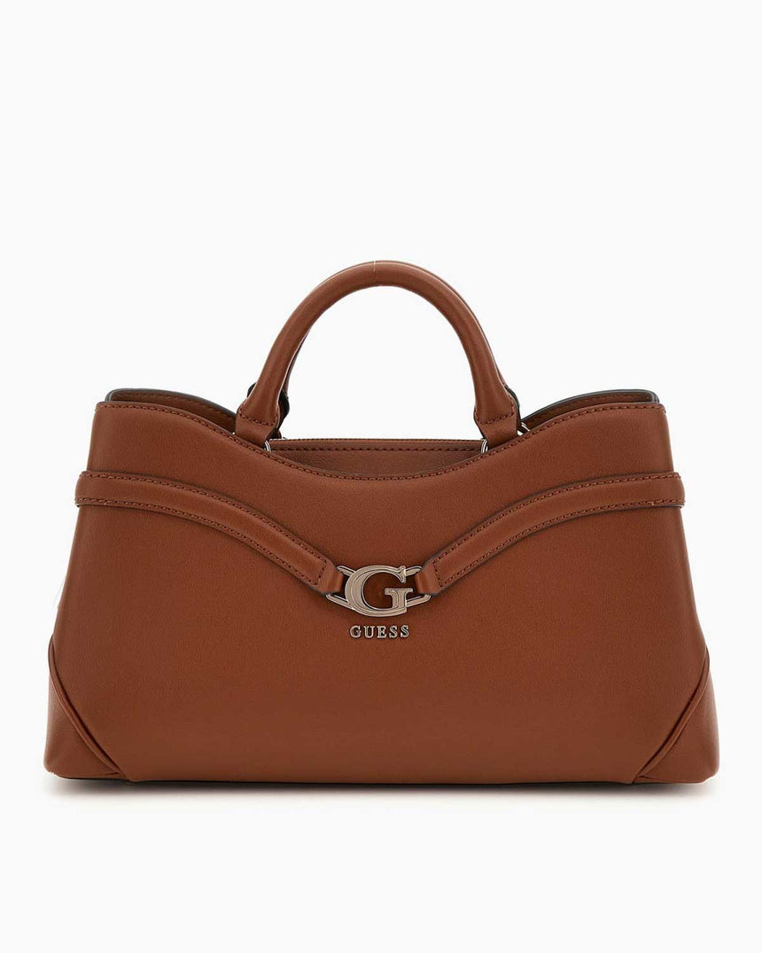 Guess Access Dea Girlfriend Kadın El Çantası Cognac