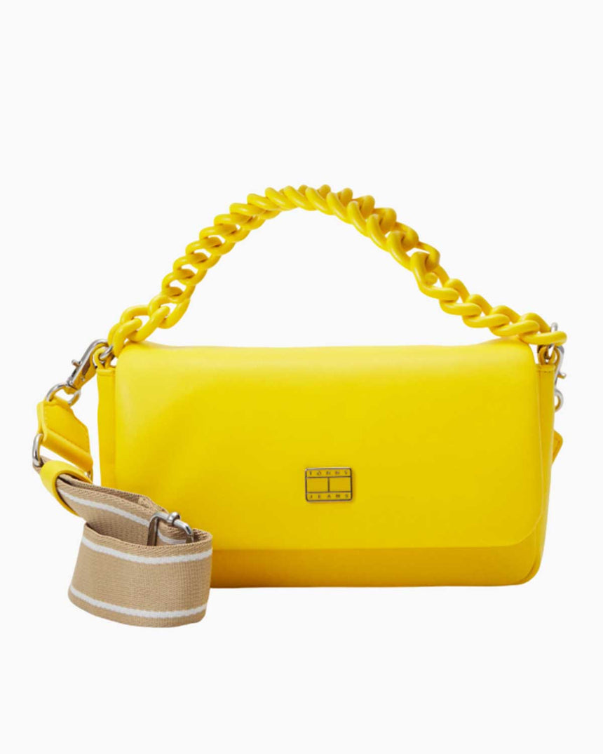 Tommy Hilfiger City Flap Crossover Zincirli El Çanta