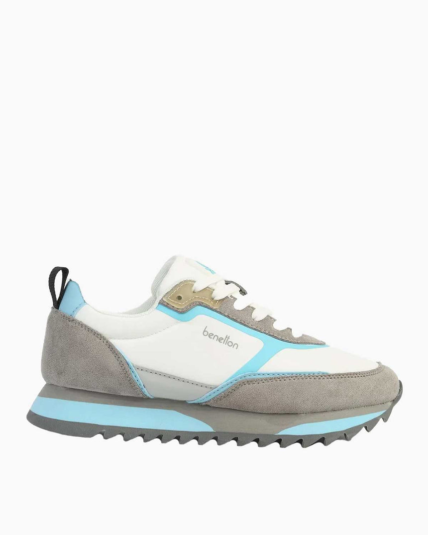Benetton Logo Detaylı Sneaker Beyaz