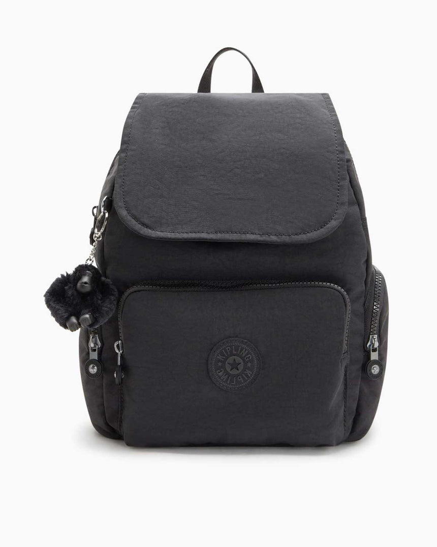 Kipling City Zip S Basic Sırt Çantası Black Noir