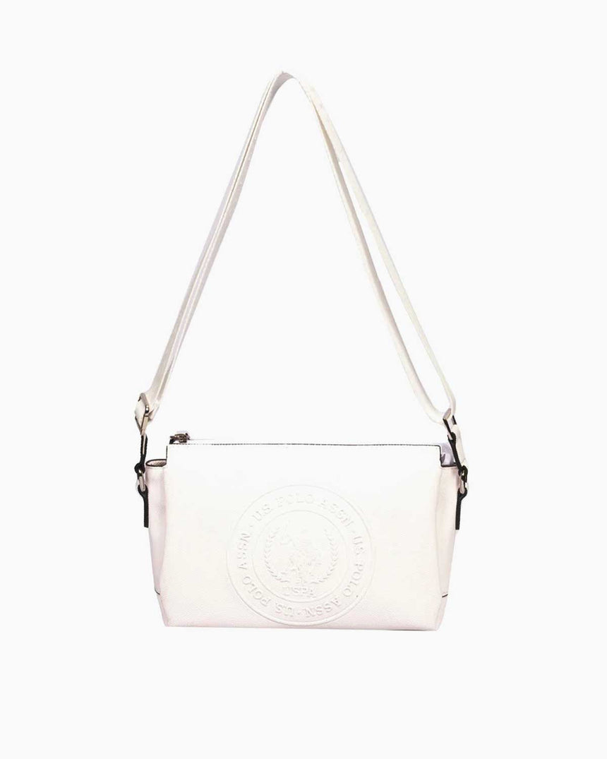 Us Polo Assn Çapraz Askılı Çanta Beyaz