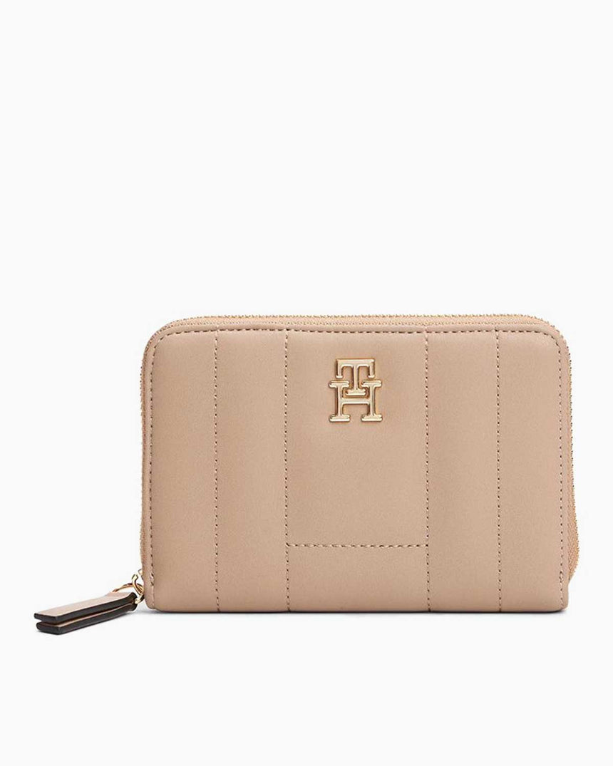 Tommy Hilfiger Feminine Fermuarlı Kadın Cüzdan Coastal Taupe