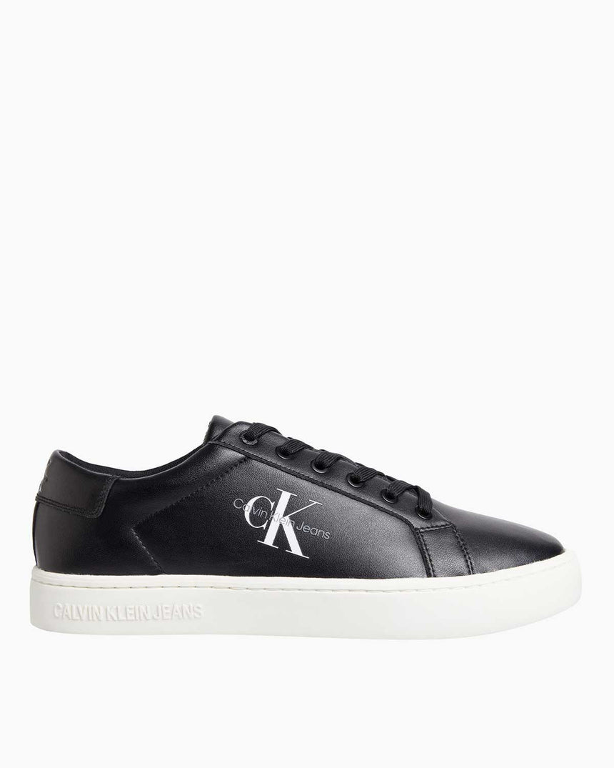 Calvin Klein Classic Cupsole Lace-Up Erkek Sneaker Black