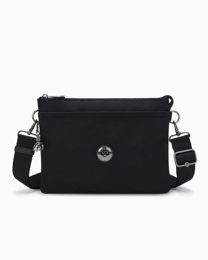 Kipling Riri L Basic Elevated Çapraz Askılı Çanta Endless Black