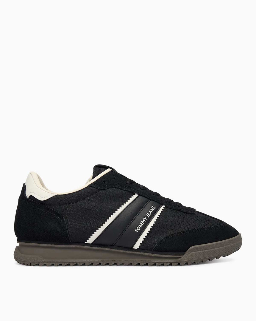 Tommy Hilfiger Alphacleat Retro Runner Kışlık Erkek Sneaker Black
