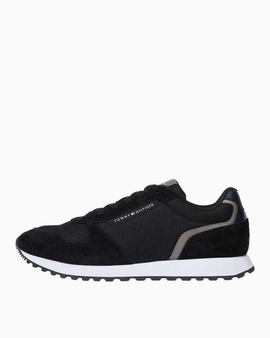 Tommy Hilfiger New Runner Eva Mix Süet Sneaker Black