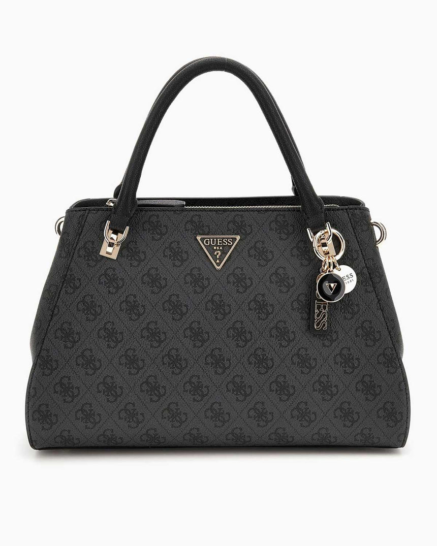 Guess Anadela Noelle II Luxury Kadın El Çantası Coal Logo