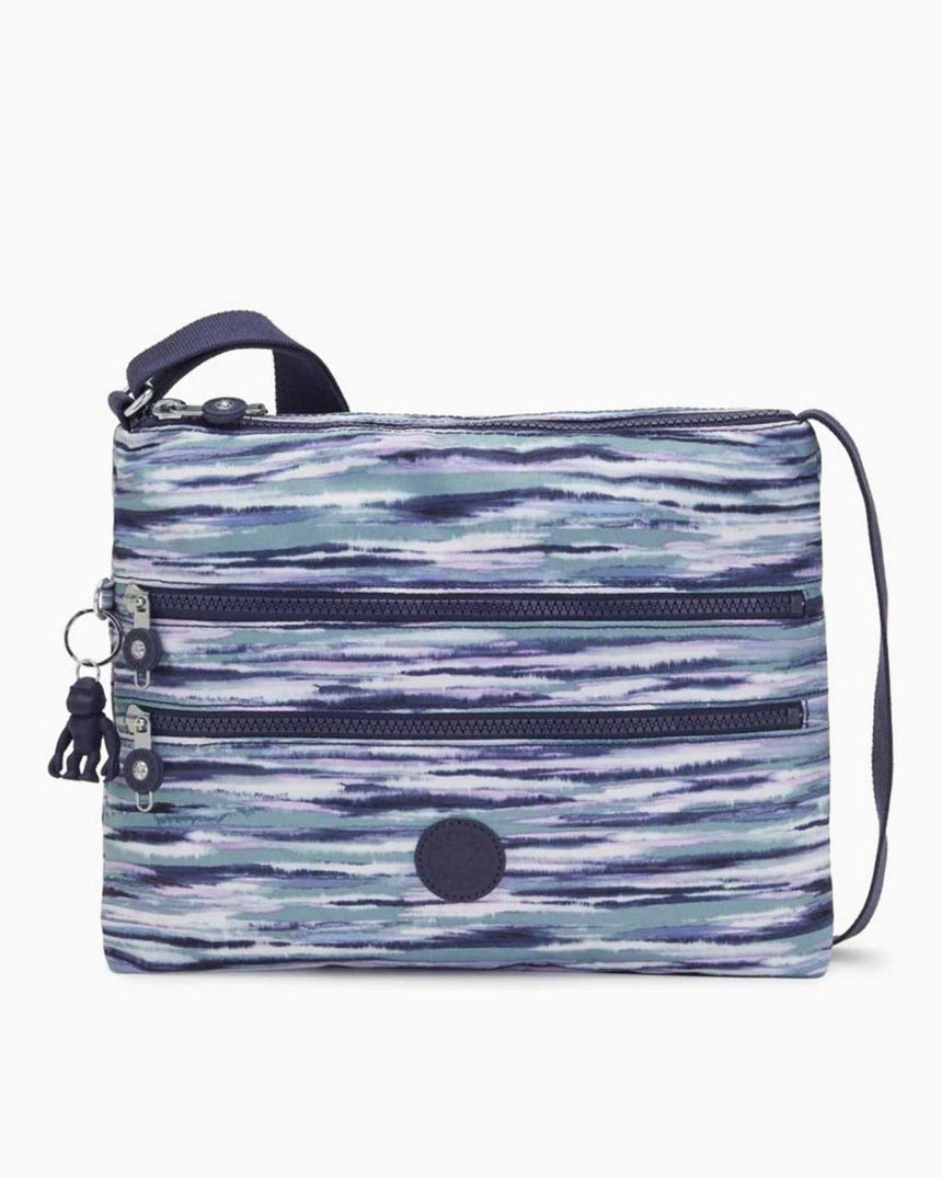 Kipling Alvar Çapraz Askılı Kadın Çantası Brush Stripes