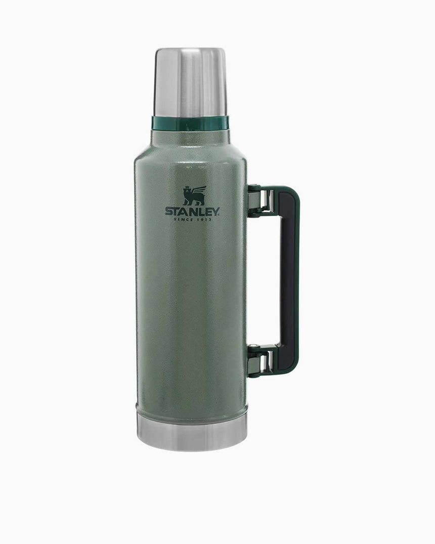 Stanley Efsane Klasik Seri-1.9 Litre Klasik Şişe, Vakumlu Çelik Termos Hammertone Green