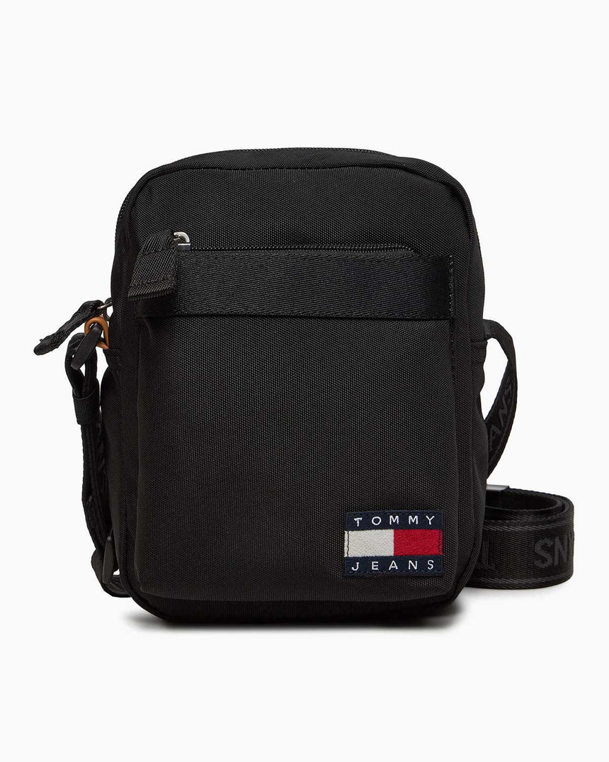 Tommy Hilfiger Essential Daily Reporter Çapraz Askılı Çanta Black