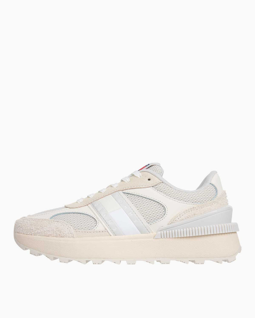 Tommy Hilfiger Tech Süet Runner Sneaker Newsprint