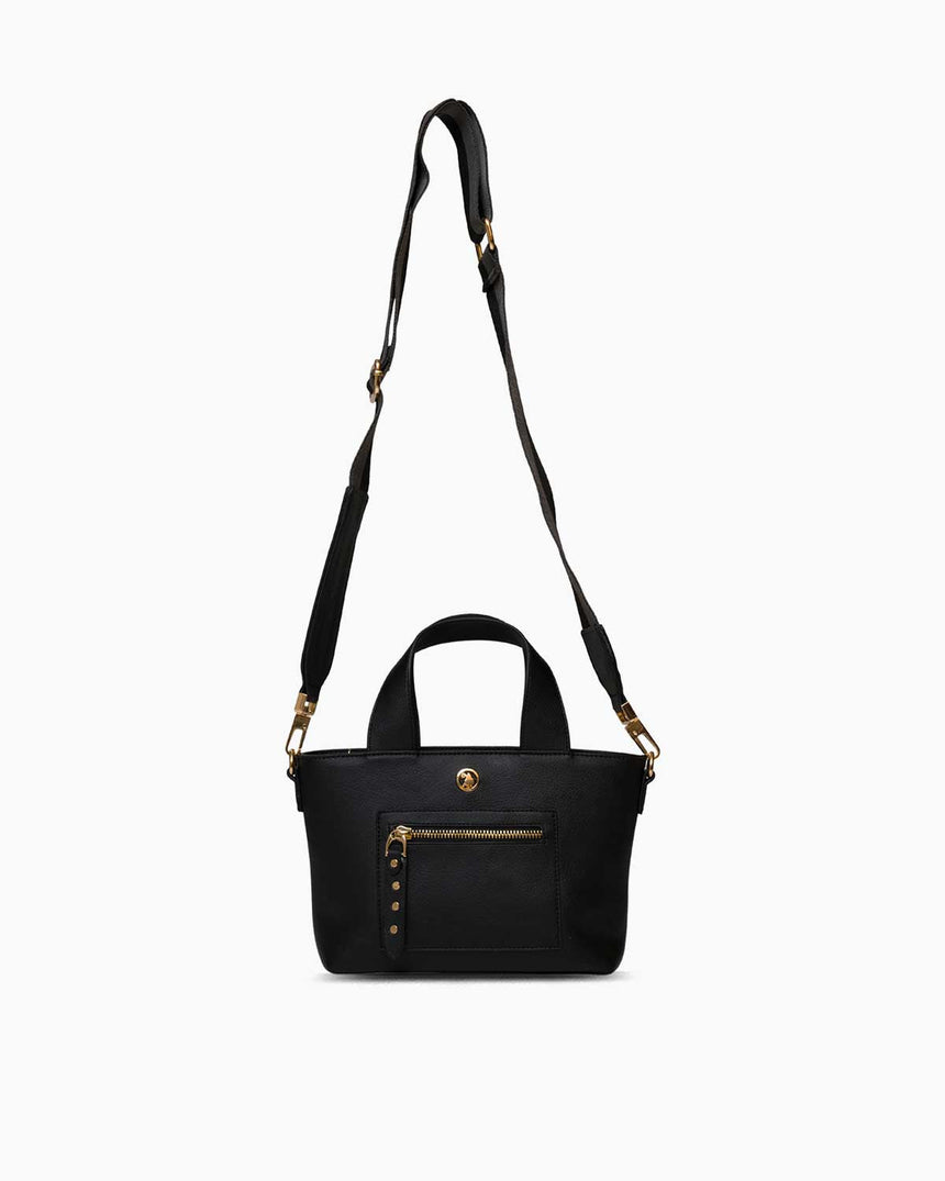 Us Polo Assn Logo Detaylı Çapraz Askılı Çanta Siyah