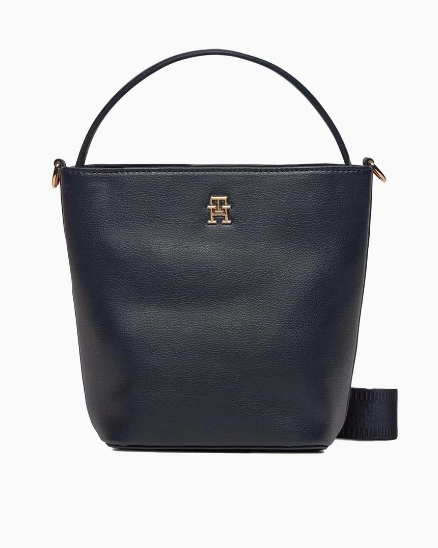 Tommy Hilfiger Essential Bucket El Çantası Blue