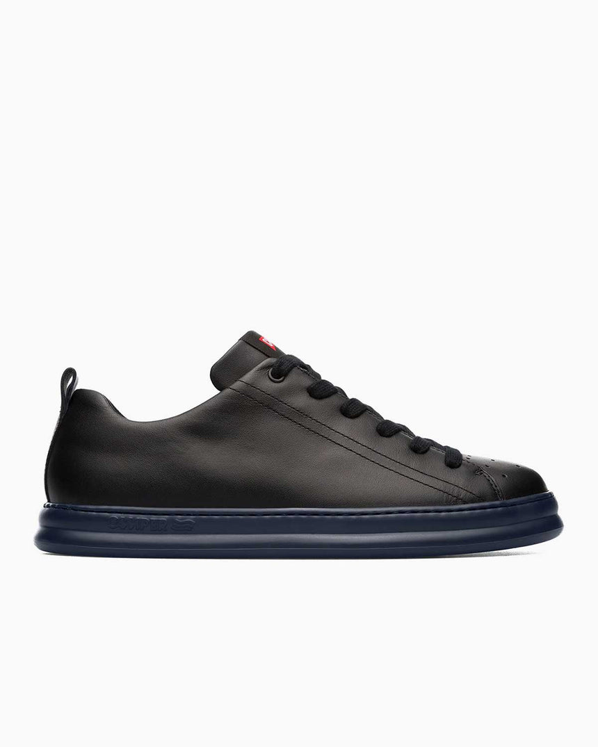 Camper Hakiki Deri Runner Erkek Sneakers Siyah