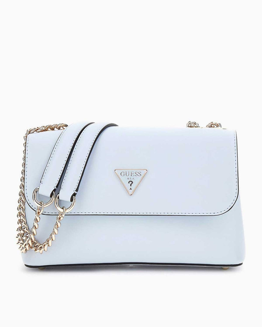 Guess Daryna Convertible Zincir Detaylı Omuz Çantası Powder Blue