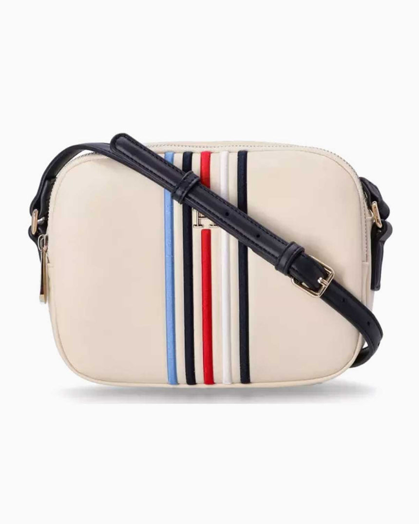 Tommy Hilfiger Poppy Crossover Çapraz Askılı Çanta Beige