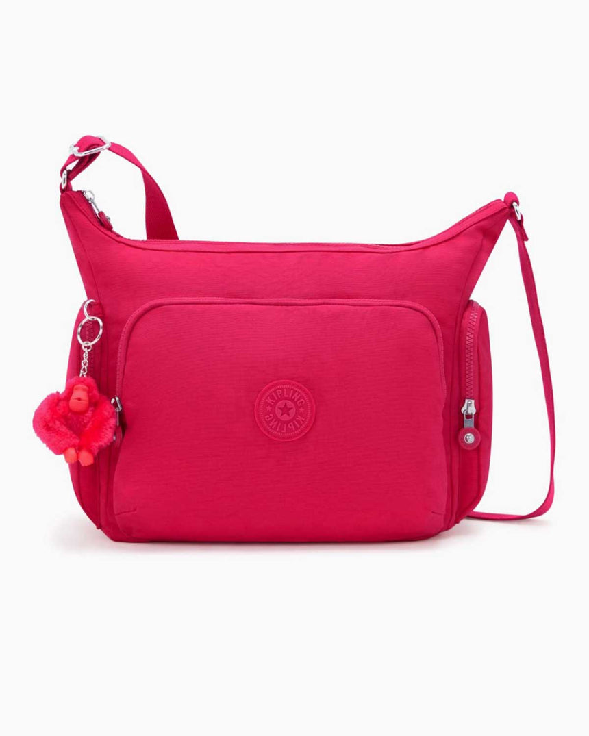 Kipling Gabbie Basic Omuz Çantası Confetti Pink
