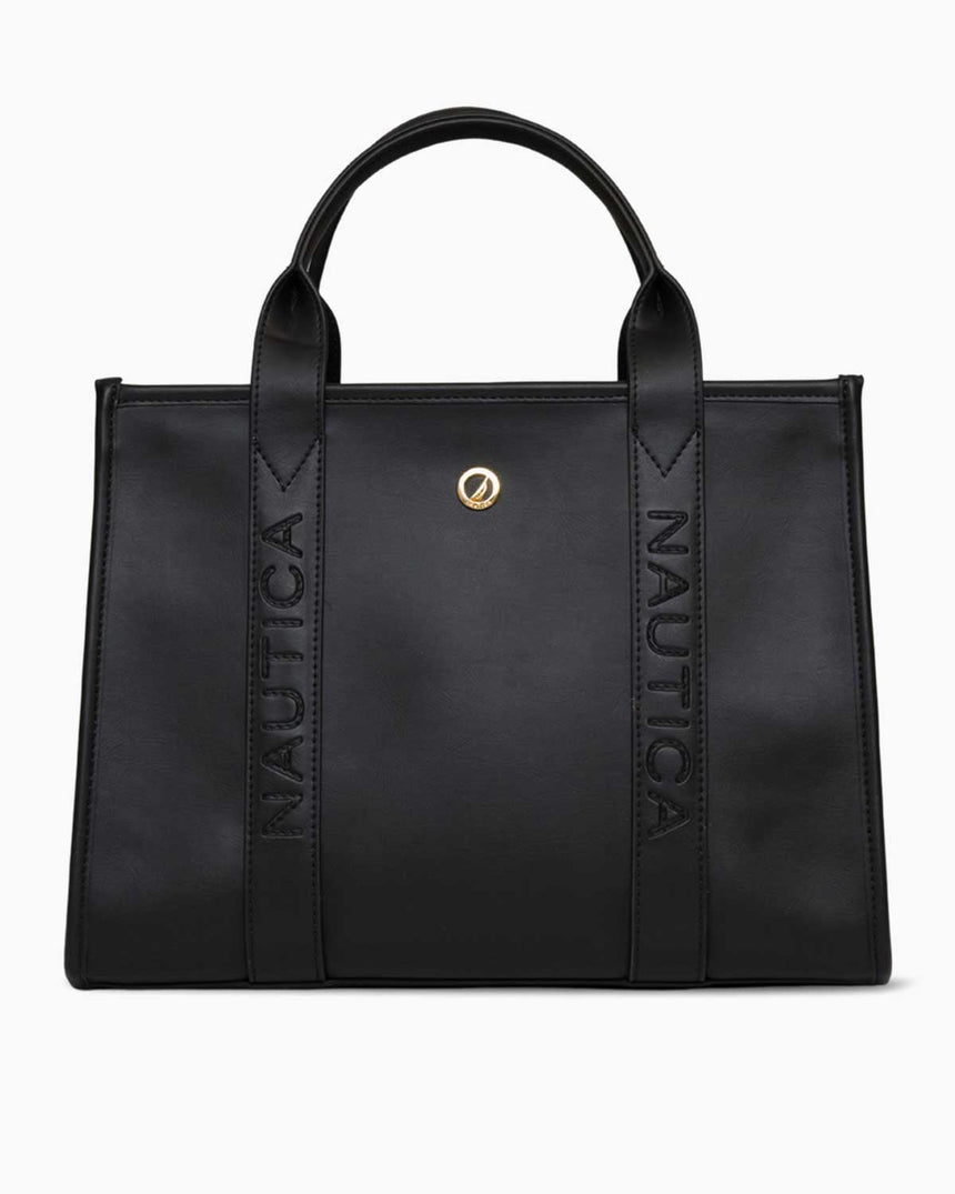 Nautica Ladies Logolu Omuz Çantası Siyah