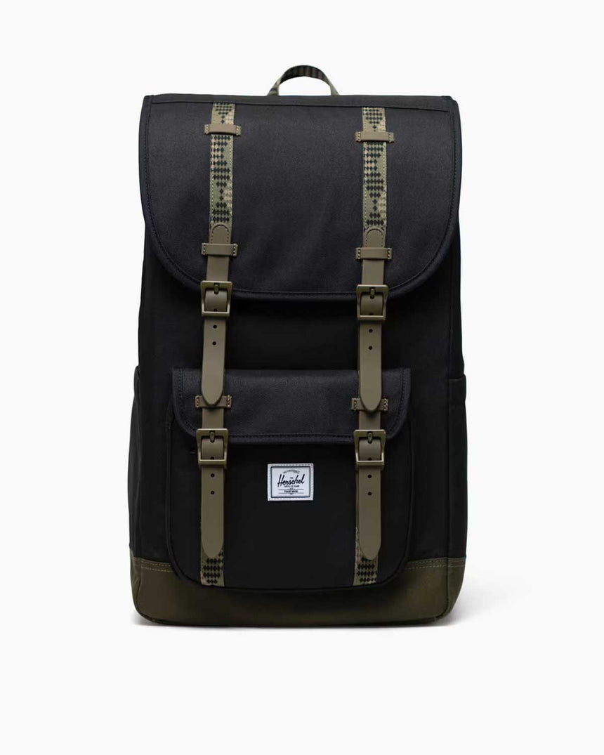 Herschel Little America Backpack Sırt Çantası Black/Ivy Green