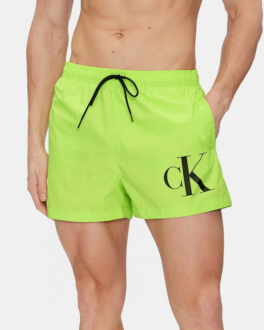 Calvin Klein Drawstring Deniz Şortu Green