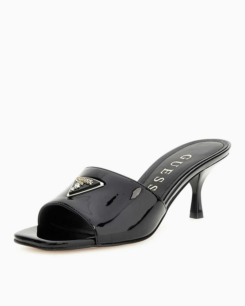 Guess Lusine Rugan Topuklu Sandalet Black