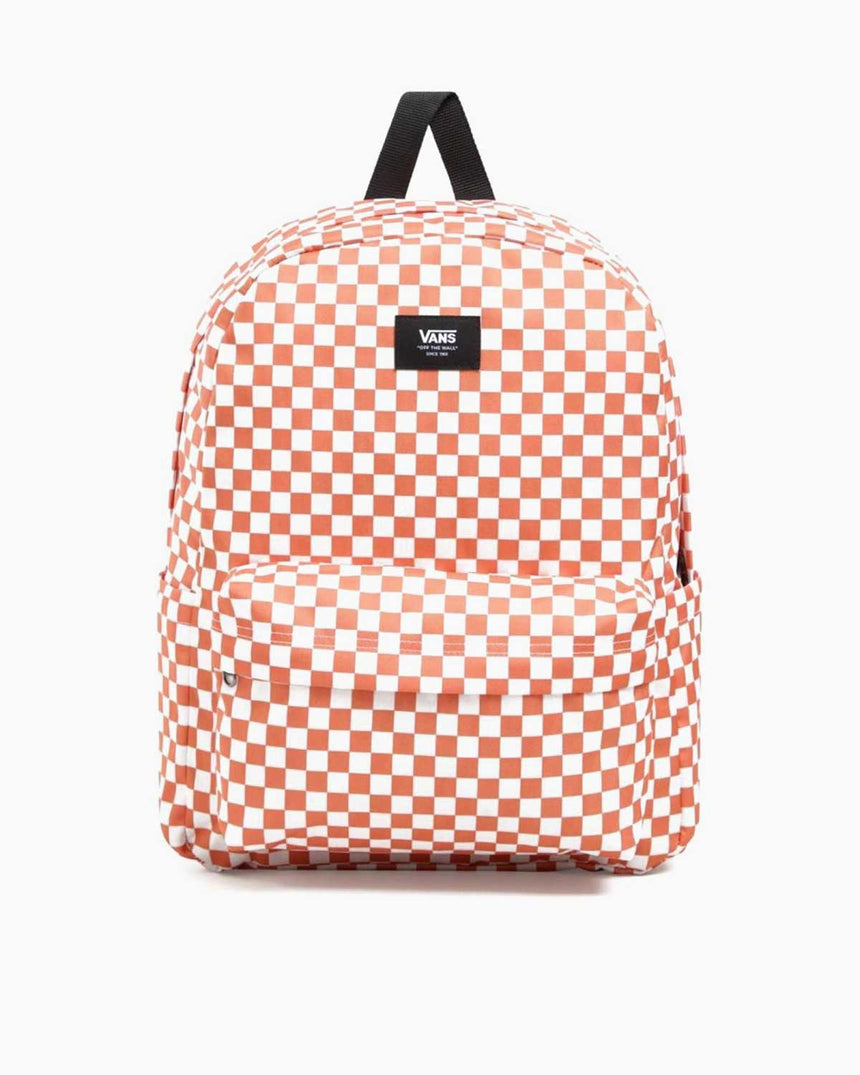 Vans Old Skool Check Backpack Sırt Çantası Carnelian