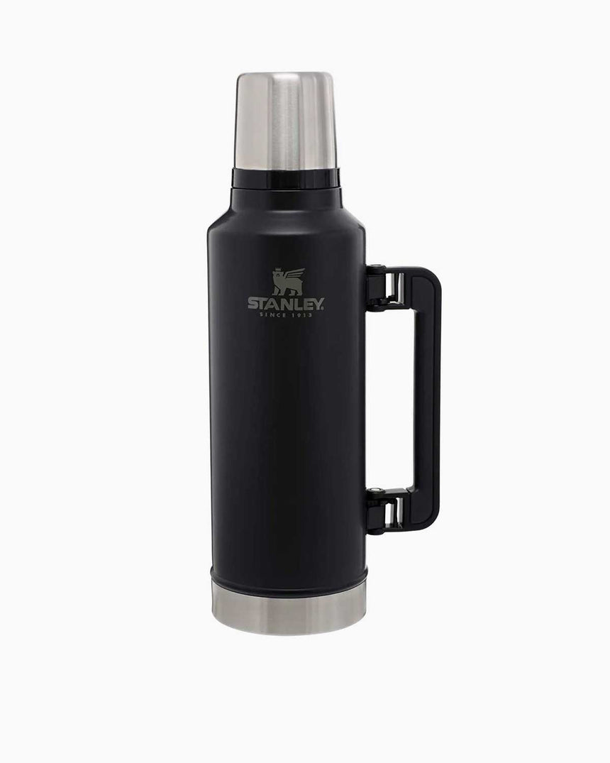 Stanley Efsane Klasik Seri-1.9 Litre Klasik Şişe, Vakumlu Çelik Termos Matte Black