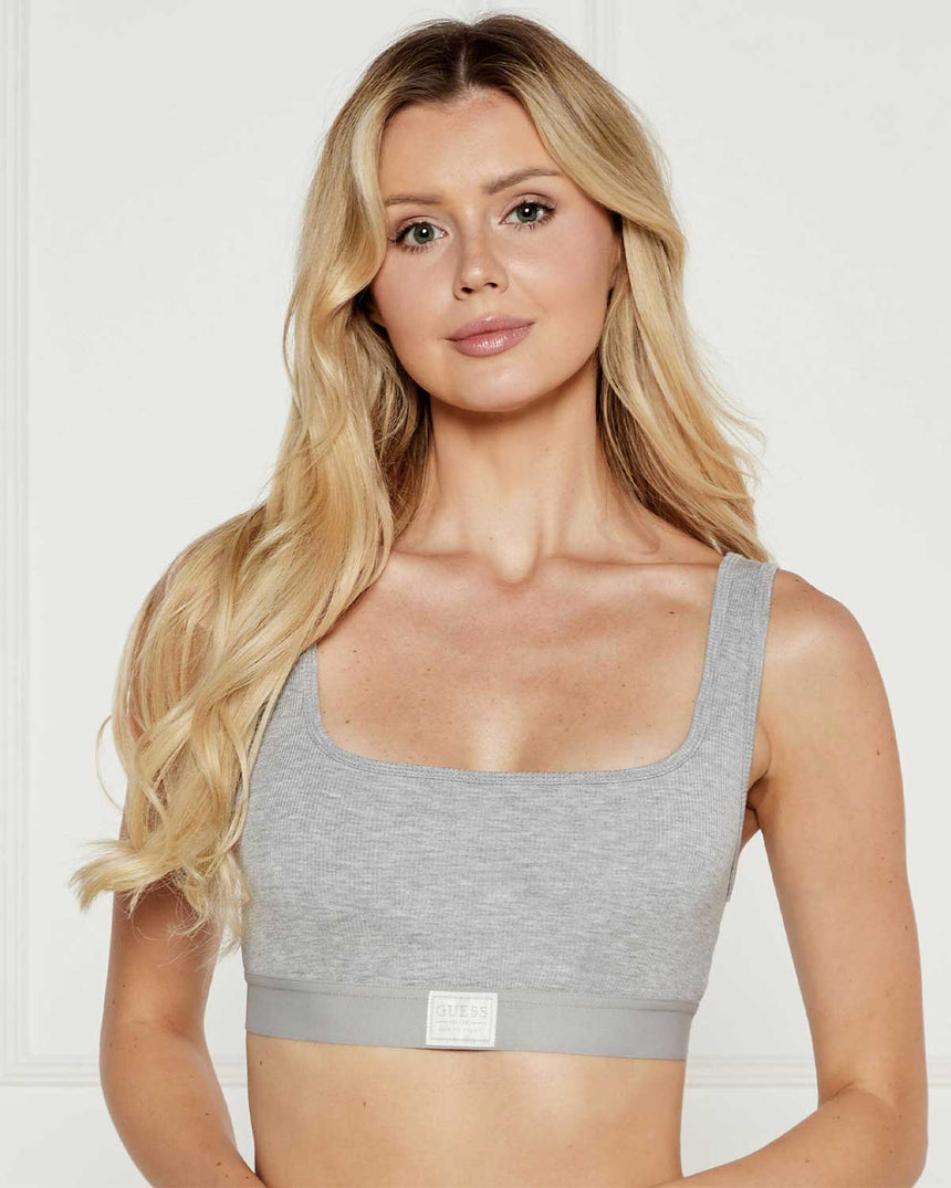 Guess Tessa Logolu Bralet Gj Medium Grey Heath