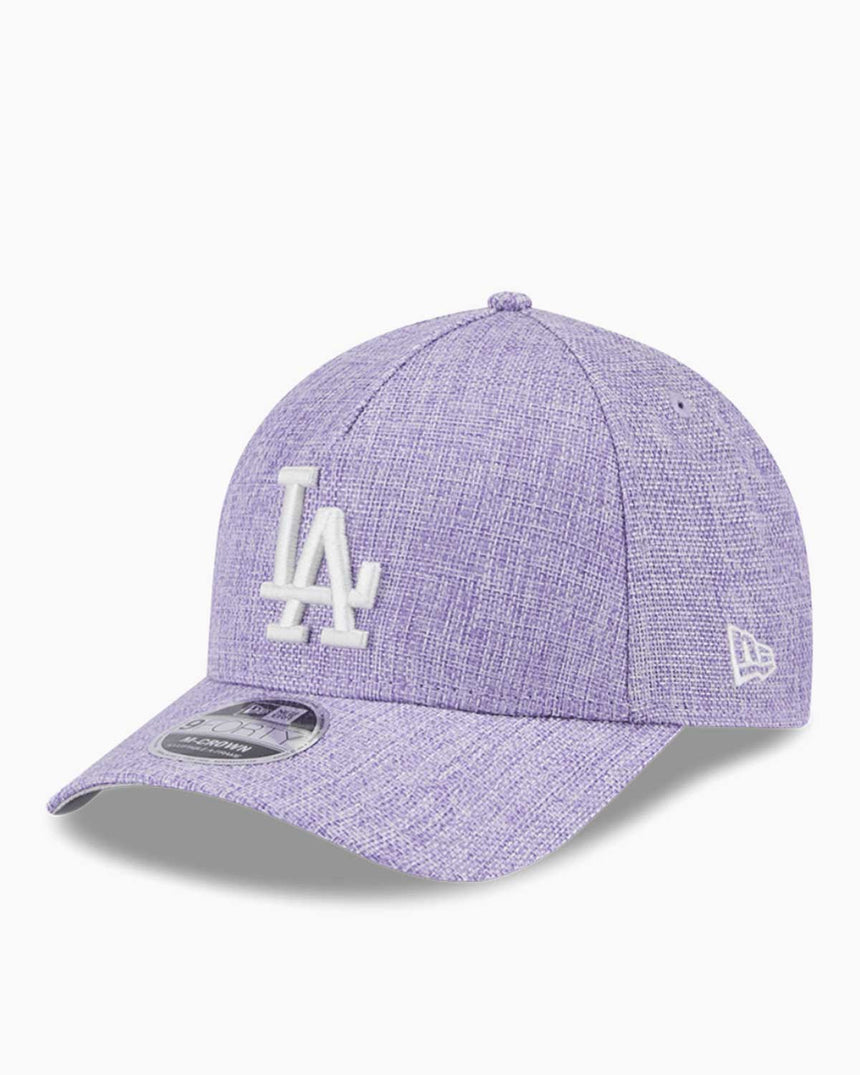 New Era Cotton Weave LA Unisex Şapka Mor