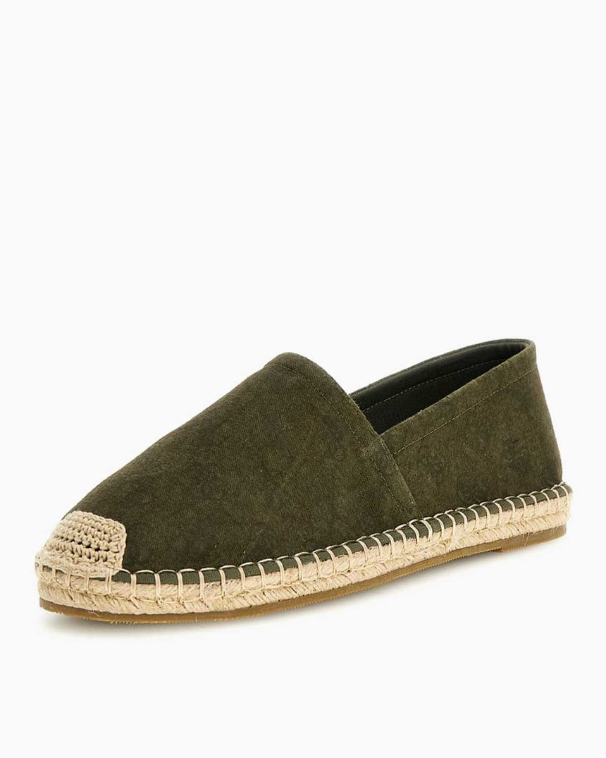 Guess Elche Hasır Tabanlı Ayakkabı Green