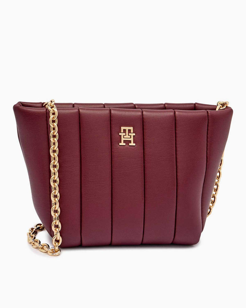 Tommy Hilfiger Grace Mini Kadın Çapraz Askılı Çanta Deep Rouge