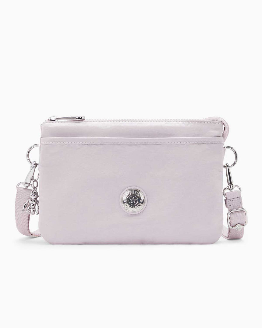 Kipling Riri Basic Elevated Çapraz Askılı Çanta Gleam Silver