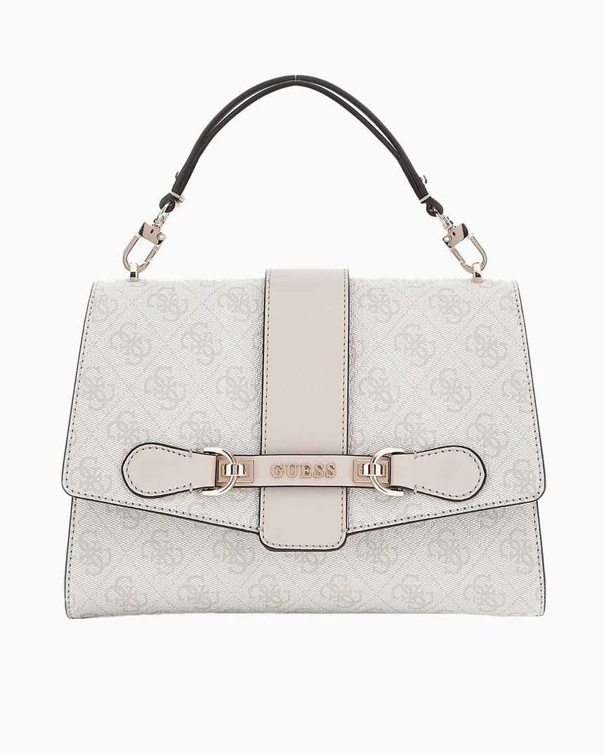 Guess Nolana Handle Flap Monogram El Çantası