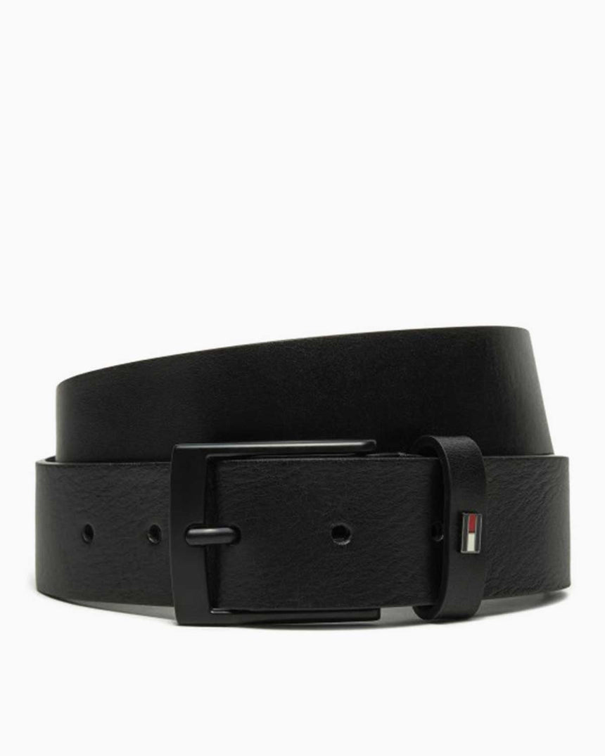 Tommy Hilfiger Adan Mini Logo Detaylı Kemer Black