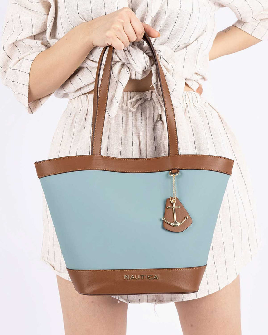 Nautica Aksesuar Detaylı Omuz Çantası Civit