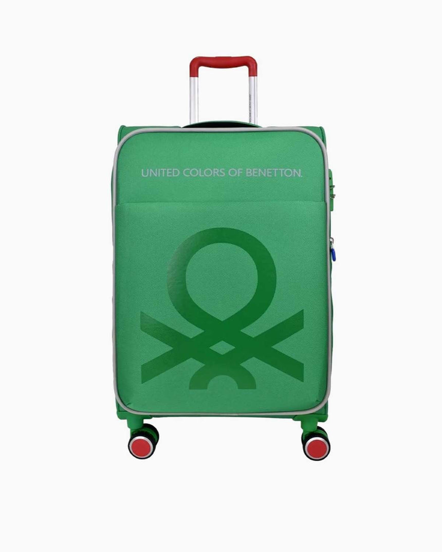 Benetton Büyük Boy 70 Cm Valiz Yeşil
