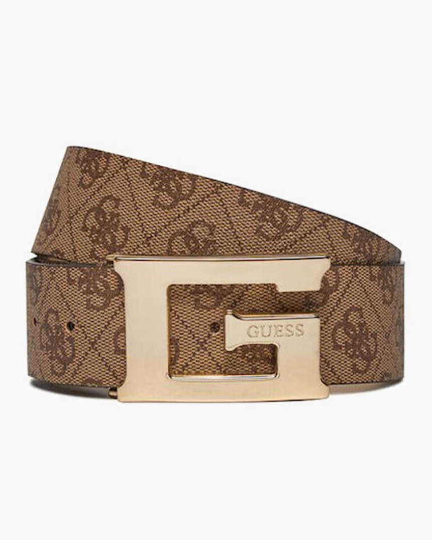 Guess Meridian Adjustable Monogram Kemer Latte Logo