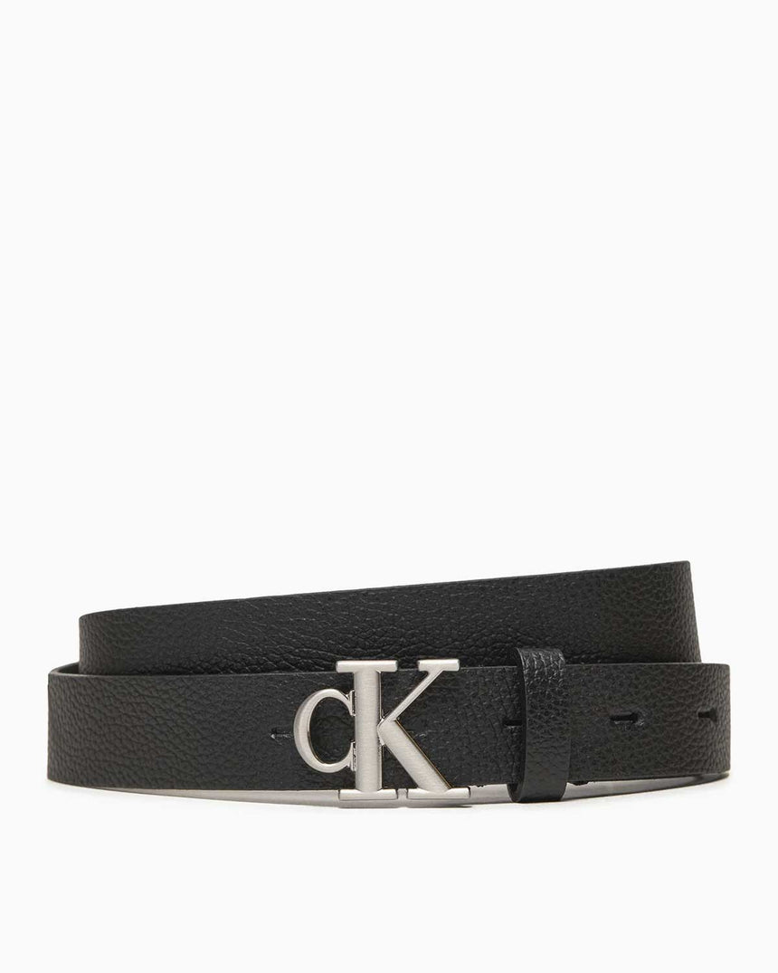 Calvin Klein Mono Plaque Fixed Belt Kemer Black